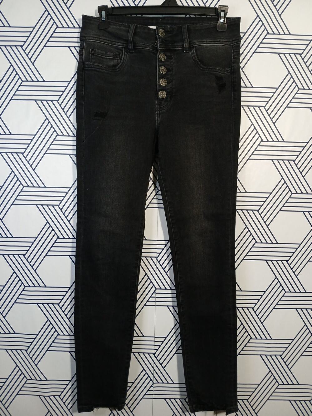 Flying Monkey Y3303 Skinny Jeans High Rise Dark Softgrunge Altstyle
